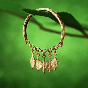Holly Fruit and leaf Rings-Your Soul Place